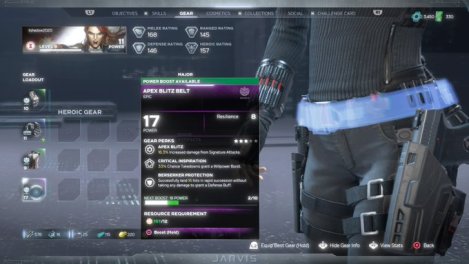 Black Widow Tank Belt